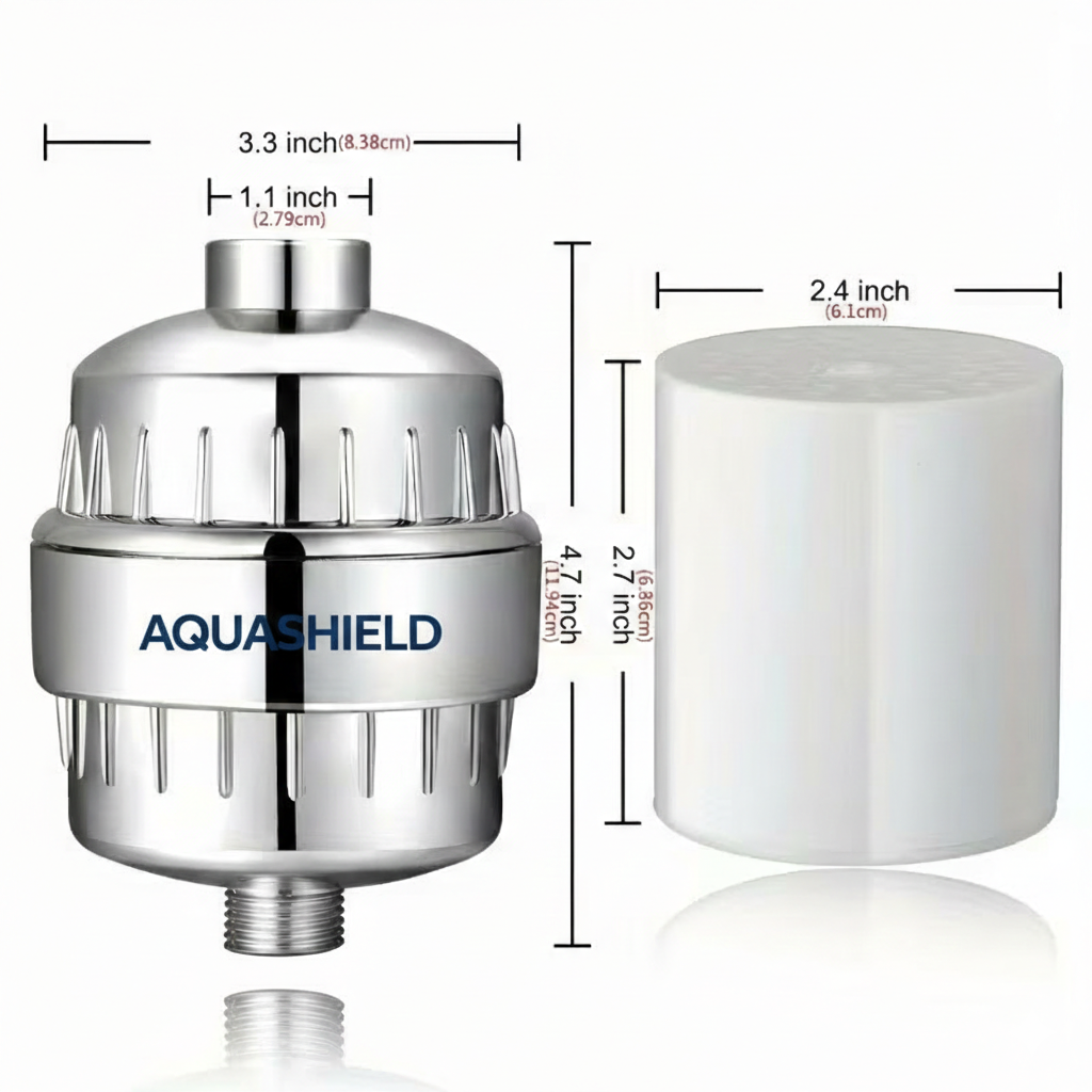 AQUASHIELD™ - Filtro de Ducha Plus